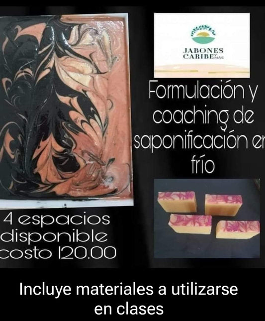 Formulación y Coaching de Saponificación en Frío